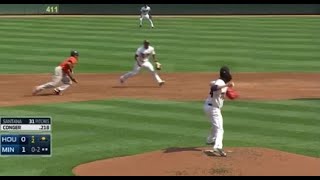 MLB Best 2nd Base Pickoffs [upl. by Sel]