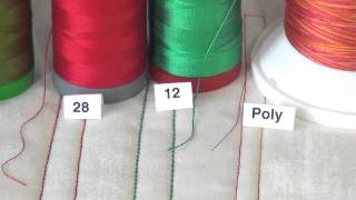 Understand Aurifil Thread Weights [upl. by Nnaycart594]