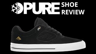 Emerica Reynolds 3 G6 Vulc Skate Shoe Review  PureBoardShopcom [upl. by Jany]