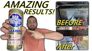 HOW TO CLEAN AQUARIUM GLASS  RESTORE OLD FISH TANKS [upl. by Ethbin]