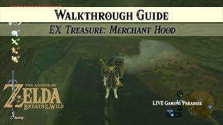 Breath of the Wild  EX Treasure Merchant Hood DLC 2 Side Mission [upl. by Benildis]