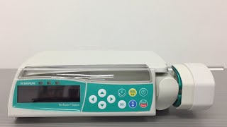 B Braun Syringe pump [upl. by Alliw]