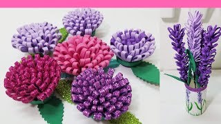 diy como hacer flores de foamy o goma eva fáciles [upl. by Annaik]