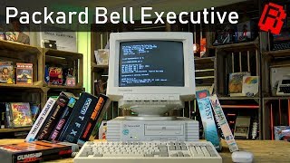 Packard Bell Executive Multimedia 1993  The First IBM PC Compatible I owned [upl. by Abisia147]