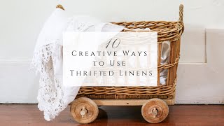 How to wash Antique Linens [upl. by Borman927]