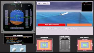 Flight AF447 Air France A330 mid Atlantic crash  official BEA animation [upl. by Dorcia]