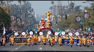 2018 Tournament of Roses Parade― Kyoto Tachibana High School Green Band― [upl. by Africa]