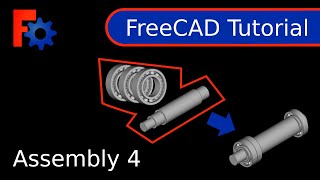 FreeCAD Tutorial  Assembly 4 Workbench [upl. by Ocer380]