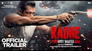 Radhe  Official Trailer  Salman Khan  Disha Patani  Randeep Hooda  Zee Studios [upl. by Anilef]