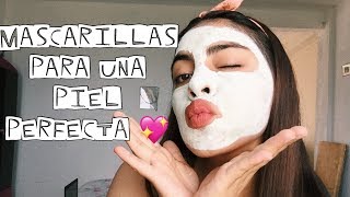 3 MASCARILLAS CASERAS PARA UNA PIEL PERFECTA  Denisse Uff [upl. by Ayamahs408]