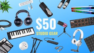 25 Gadgets under 50 for Music Studios 😮 [upl. by Peder820]