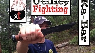 KABAR FightingUtility USMC Knife Review Too Old [upl. by Eiznyl]