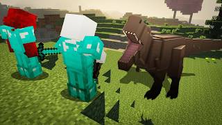 Surviving Dinosaurs in Minecraft [upl. by Vigor645]