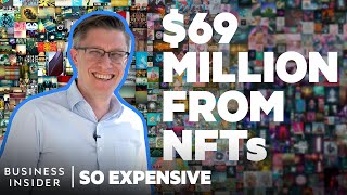 Beeple Explains The Absurdity Of NFTs  So Expensive [upl. by Elliott]