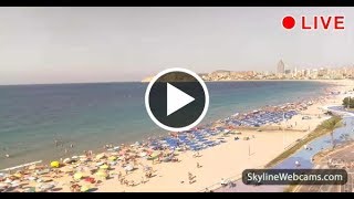 Live Webcam from Benidorm  Spain [upl. by Elisha]