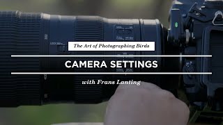 Camera Settings for Bird Photography with Frans Lanting  CreativeLive [upl. by Nospmoht]