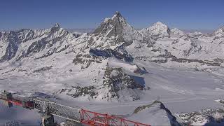 Webcam Zermatt  Matterhorn Glacier Paradise [upl. by Antoinette10]