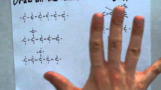 Draw the Isomers of hexane C6H14 [upl. by Nade520]