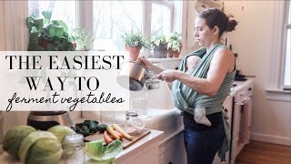 How to Ferment ANY Vegetable  LACTO FERMENTATION GUIDE [upl. by Kaliope999]