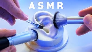 ASMR XXL Brushing amp Brushes ONLY Compilation NO TALKING Tingle Study Sleep Relax [upl. by Rebmit]