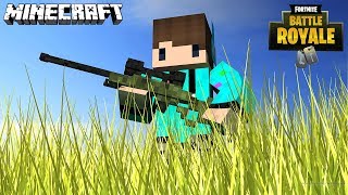 BEGINI TERNYATA JIKA FORTNITE JADI KENYATAAN DI MINECRAFT [upl. by Analah]