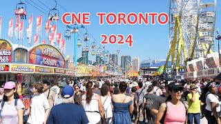 CNE Toronto 2024  Canadian National Exhibition  4K Virtual Tour [upl. by Rusel]