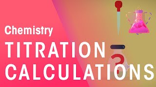 How To Do Titration Calculations  Chemical Calculations  Chemistry  FuseSchool [upl. by Reywas]