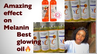 DISAAR VITAMIN C OIL FOR MELANINHOW TO MAKE A GLOWING OIL glowoil skincareroutine bbt [upl. by Eahs]