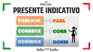 PRESENTE INDICATIVO Regular Verbs  Easy Exercises  VERBS  Italian for Beginners [upl. by Nwotna]