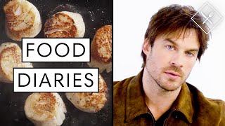 Everything Ian Somerhalder Eats in a Day  Food Diaries Bite Size  Harpers BAZAAR [upl. by Leverett918]