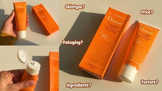 Disaar SPF 60 Sunblock Honest Review [upl. by Natye]