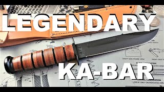 Knife Unboxing The Legendary KABAR USMC Fighting Utility Knife [upl. by Sidwel]