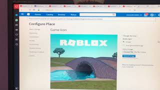 How to make a picture for your game on roblox [upl. by Christabelle]