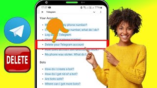 How To Delete Telegram Account 2025  Delete Your Telegram Account  Easy Tricks [upl. by Eldon550]