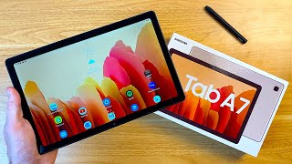 Samsung Galaxy Tab A7 Review A New Affordable Samsung Tablet [upl. by Sucramraj]