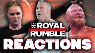 WWE Royal Rumble 2022 Reactions [upl. by Noedig]