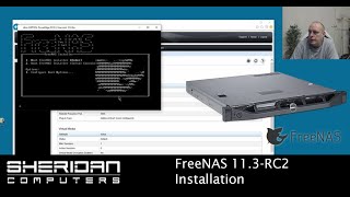 How to install FreeNAS 113  FreeNAS Installation IDRAC [upl. by Burnham733]