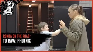 Ronda on the Road  WWE RAW Phoenix [upl. by Ful]