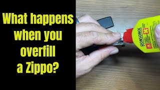 How To Refill A Zippo Lighter  What To Avoid And Why [upl. by Siraj]