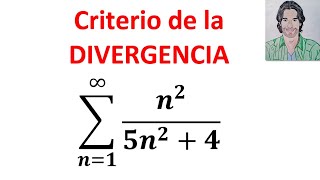 Cómo saber si una serie CONVERGE o DIVERGE  Criterio de la divergencia EJERCICIOS RESUELTOS [upl. by Lantz]