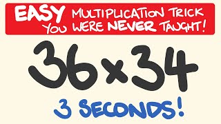 Mental multiplication in 3 seconds [upl. by Eustace187]