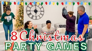 8 CHRISTMAS PARTY GAMES you should try this HOLIDAY SEASON Minute to Win It [upl. by Eustatius]