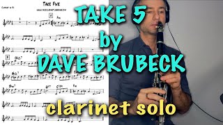 Take Five by the Dave Brubeck Quartet clarinet solo [upl. by Thayer]