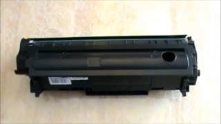 How to refill Canon toner cartridge [upl. by Donelu89]