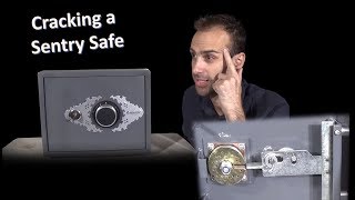 How to crack a SentrySafe  dual lock safe [upl. by Sonafets]