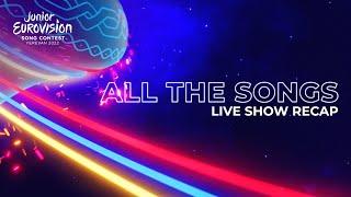 Official Recap  LIVE SHOW  Junior Eurovision Song Contest 2022 [upl. by Conners]