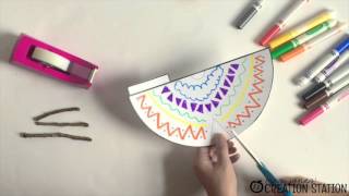 Easy Teepee Craft [upl. by Rondon]