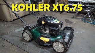 How to Fix a Lawnmower  Kohler XT675 [upl. by Eelirak]