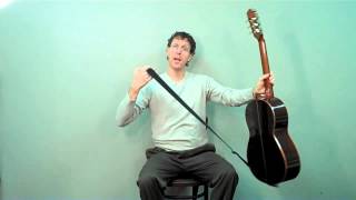 Classical Guitar Strap Lesson [upl. by Batish818]