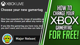 How To Change Your Xbox Gamertag FOR FREE  New Xbox Gamertag Update 2020 [upl. by Blinnie425]